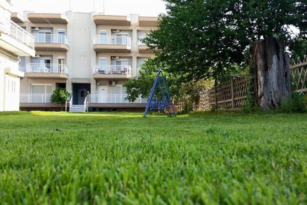Ferienwohnung Sindos House Skg Exterior foto